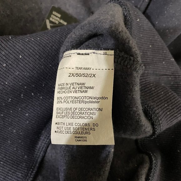 Under Armour Rival Fleece Hoodie Sweatshirt 2X - Picture 13 of 13